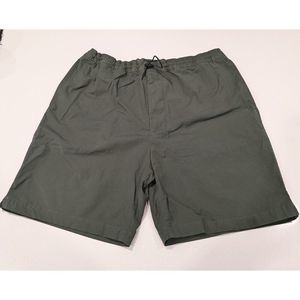 Club Monaco Ripstop Shorts Classic Sport Cotton Nylon Green, Size XL